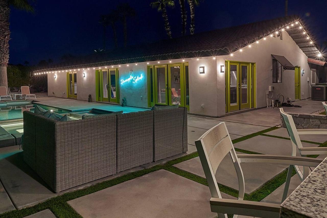 Pineapple Splash! Complete Privacy! Salt Pool! Palm Springs Ngoại thất bức ảnh